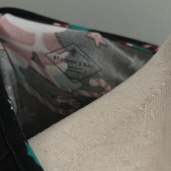 Holiday Christmas Pajamas Adorable Candy Canes & Santa Colorful Final Sale - Picture 6 of 6